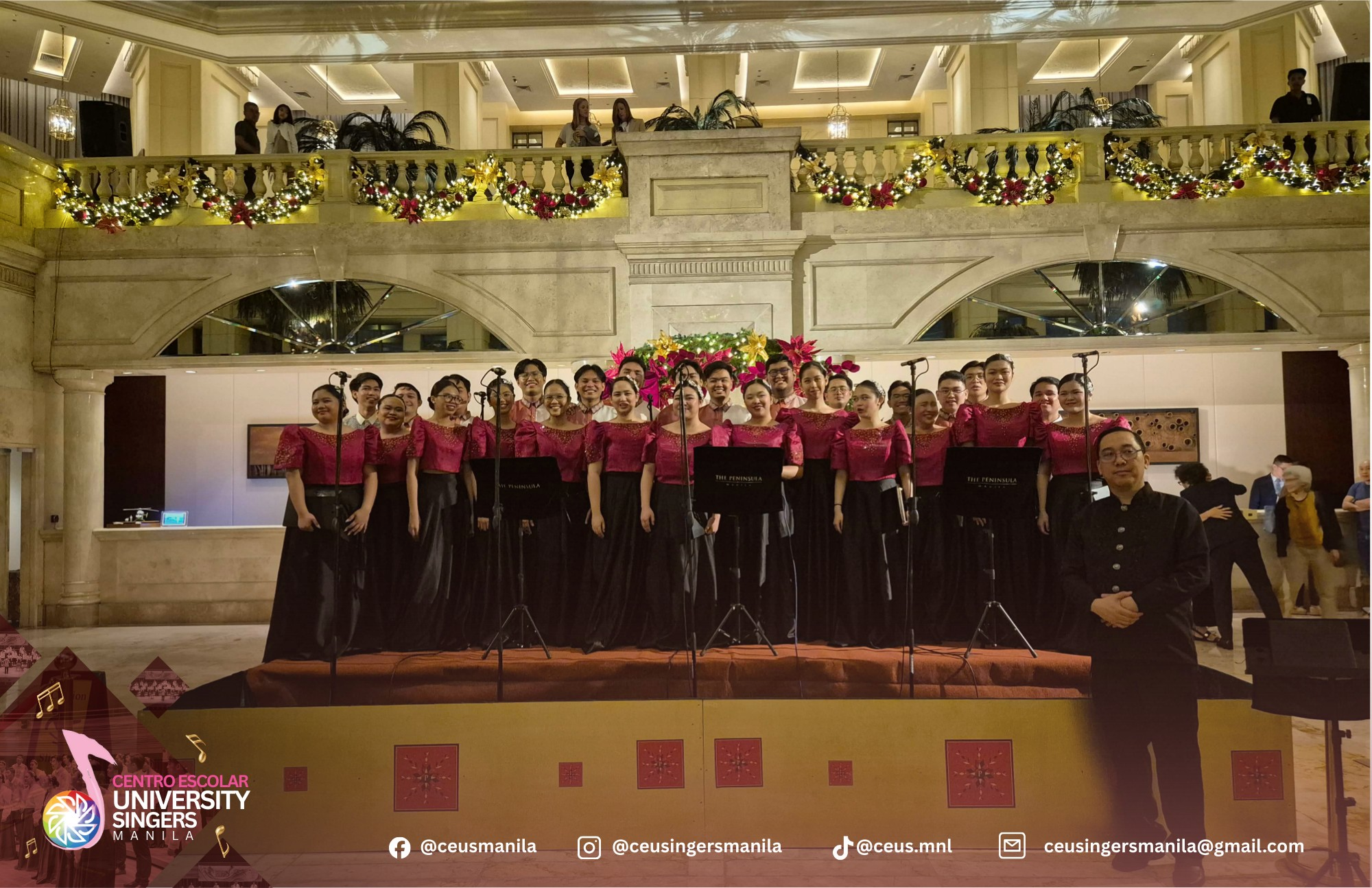CEU Singers Manila at Manila Peninsula